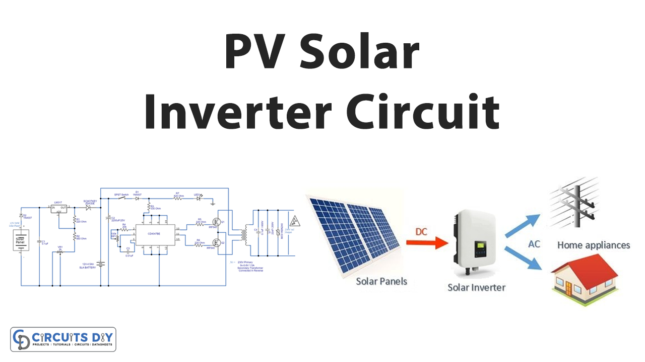 PV Solar Inverter Circuit