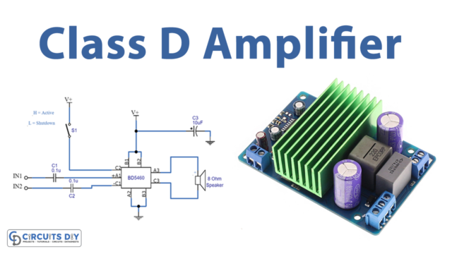 Simple Class D Amplifier Circuit