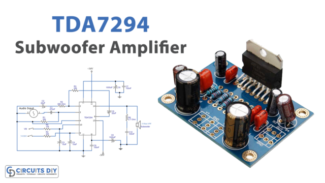 TDA7294 Subwoofer Amplifier Circuit