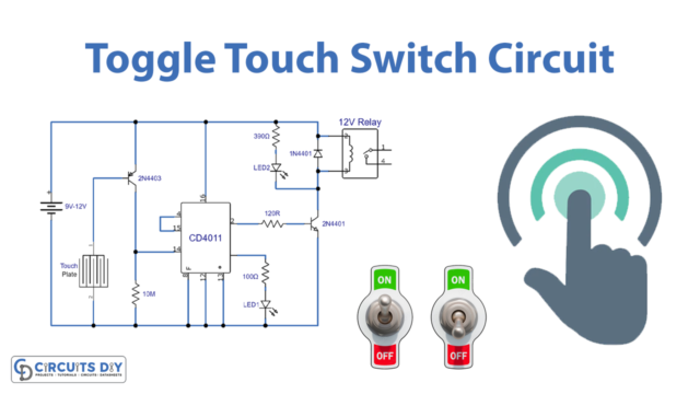 Toggle Touch Switch Circuit
