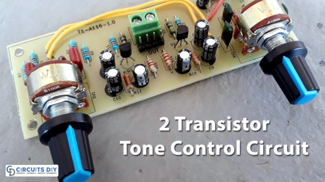 Two Transistor Tone Control Circuit
