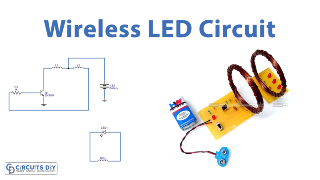 Wireless LED Circuit-coil