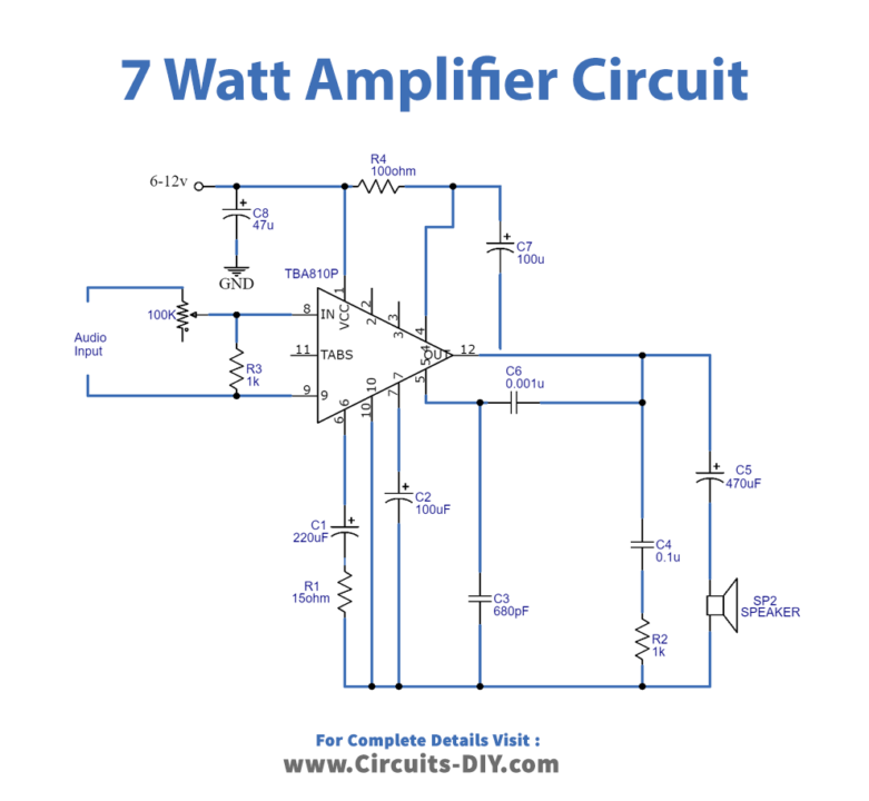 amplifier-circuit-diagram-Schematic