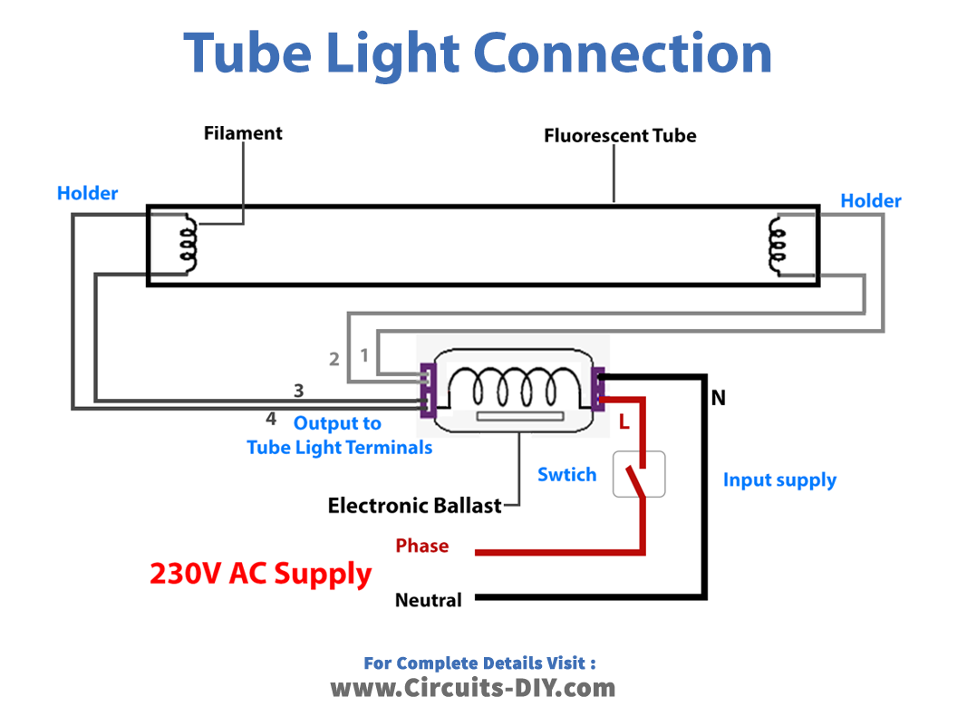 electronic-ballast-choke-tube-light-Diagram-Schematic