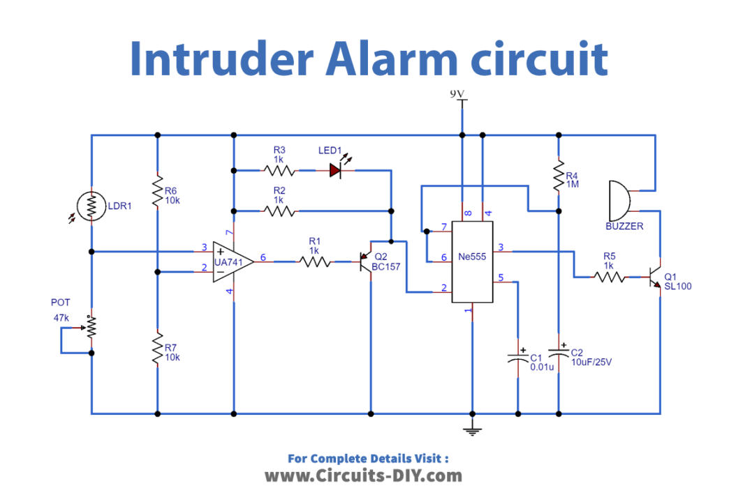 intruder-alarm-circuit-Diagram