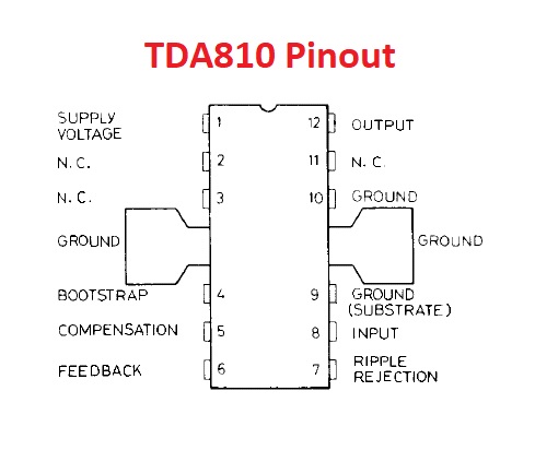 tda810-PINOUT