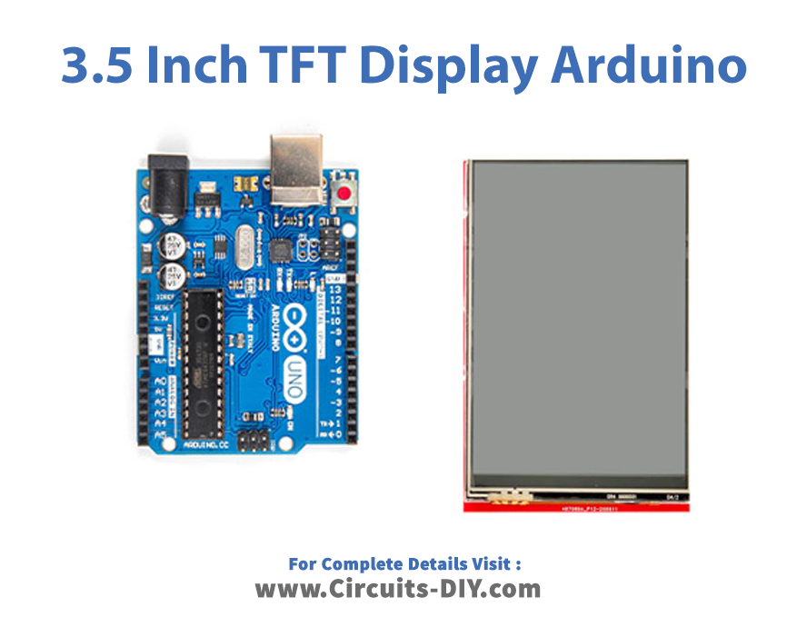 3.5 TFT Display Shield with Arduino