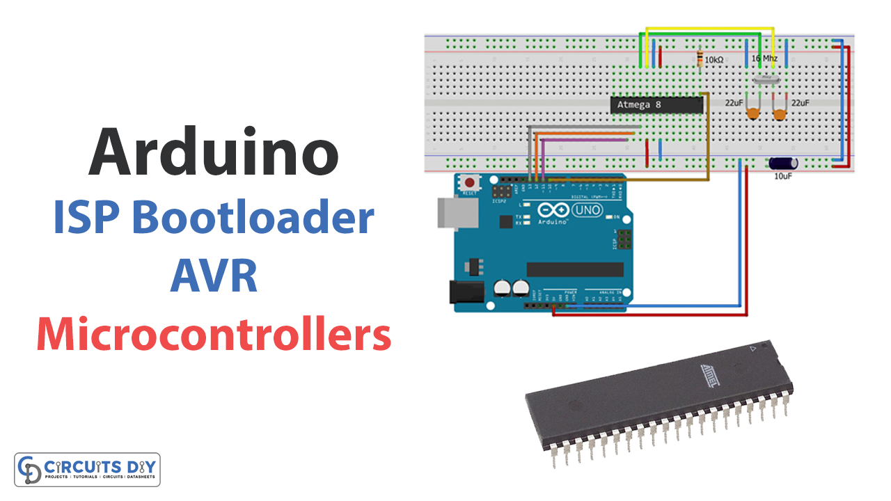 Arduino as ISP to Burn Bootloader on AVR Microcontrollers