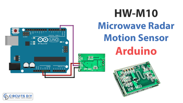 HW-M10 Microwave Radar Motion Sensor Module with Arduino