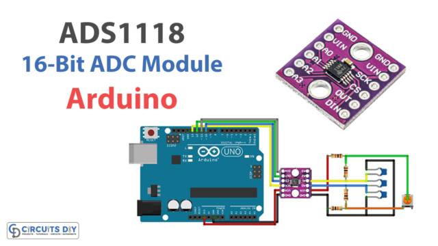 Interfacing ADS1118 16-Bit ADC Module with Arduino