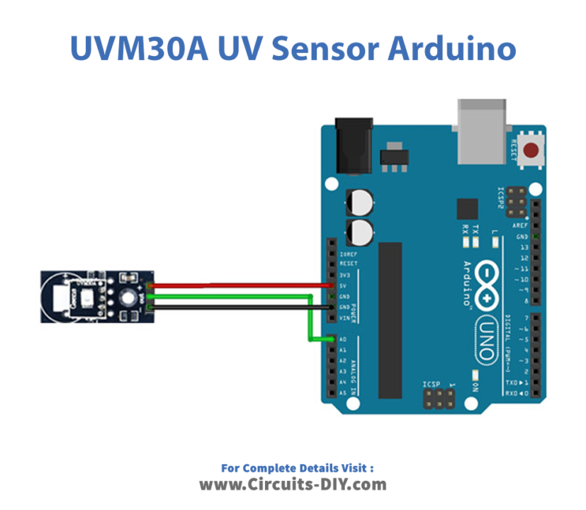 UVM30A-UV-Sensor-Arduino-Circuit