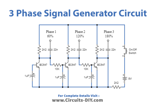3-Phase Signal Generator Circuit