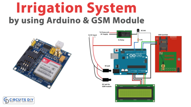 GSM based Irrigation Circuit using Cellphone missed Calls and Arduino