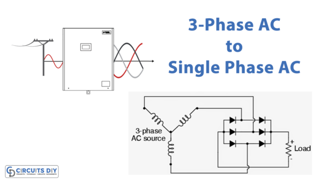 How to Convert 3-Phase AC to Single Phase AC