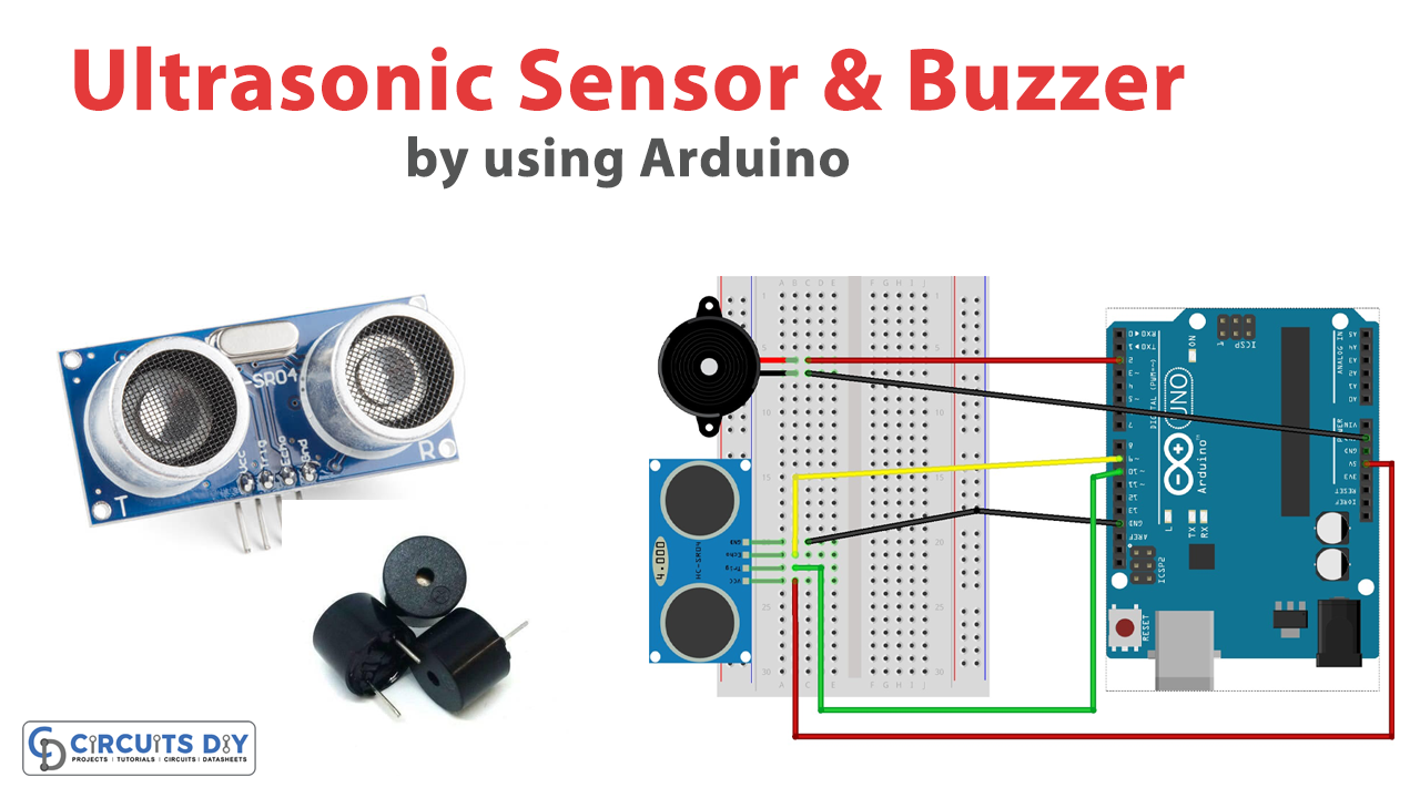 How to do ultrasonic sensor with buzzer using Arduino