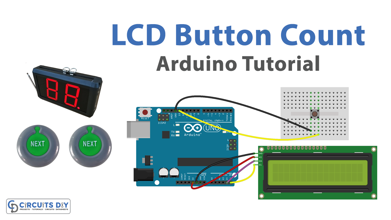 LCD Button Count - Arduino Tutorial