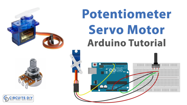 Potentiometer Triggers Servo Motor - Arduino Tutorial