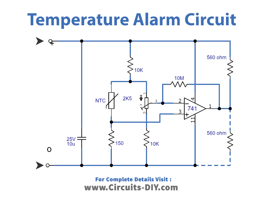 temperature alarm circuit 2