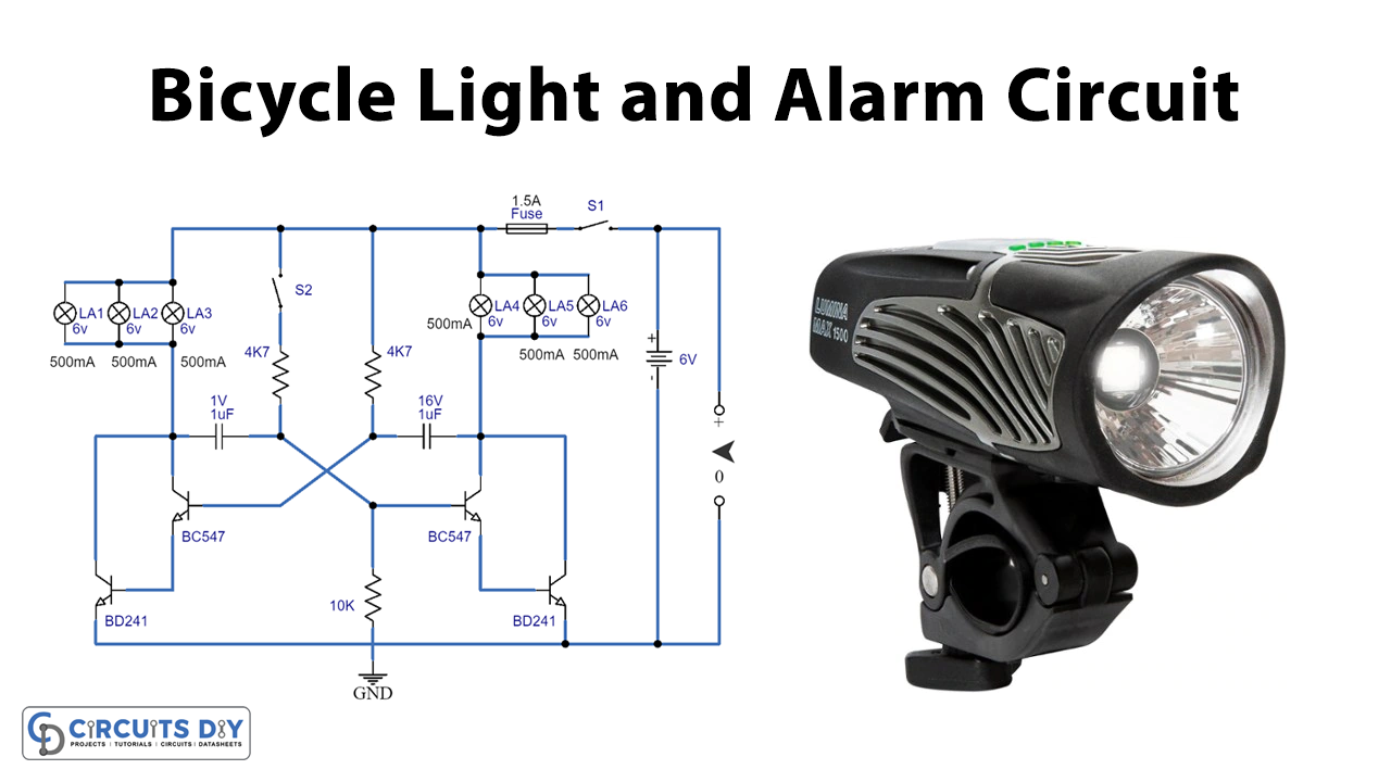 Bicycle-Light-and-Alarm-Circuit