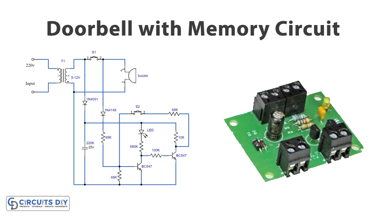 Doorbell With Memory Circuit