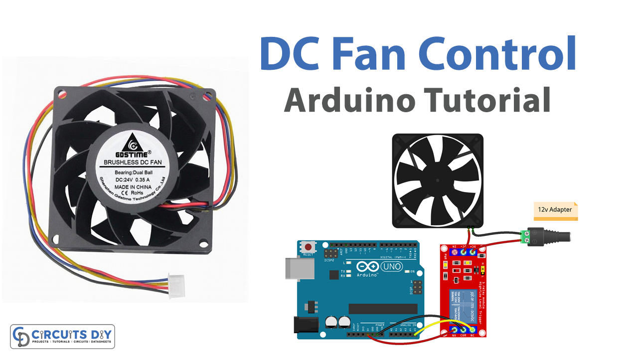 Le ventilateur 5v dc pour arduino