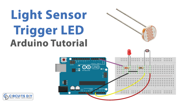 Light Sensor Triggers LED - Arduino Tutorial