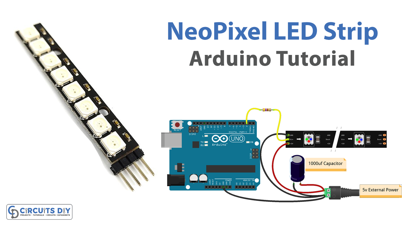 Control 6 RGB LED strips with 1 Arduino 