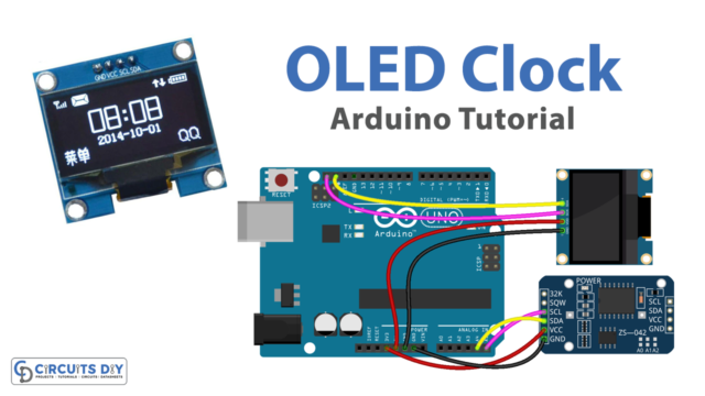 SSD1306 OLED Clock - Arduino Tutorial