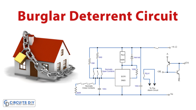Simple Burglar Deterrent Circuit