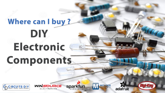 Where can I buy Electronic Components for DIY use at one time