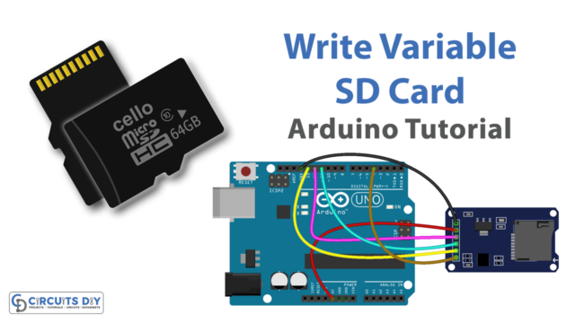 Write Variable to SD Card - Arduino Tutorial