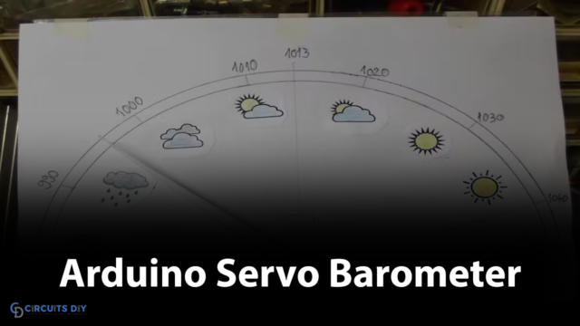 Arduino Servo Barometer with BMP085 Sensor