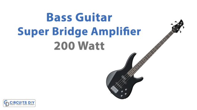 Bass Guitar Super Bridge Amplifier 200 Watt