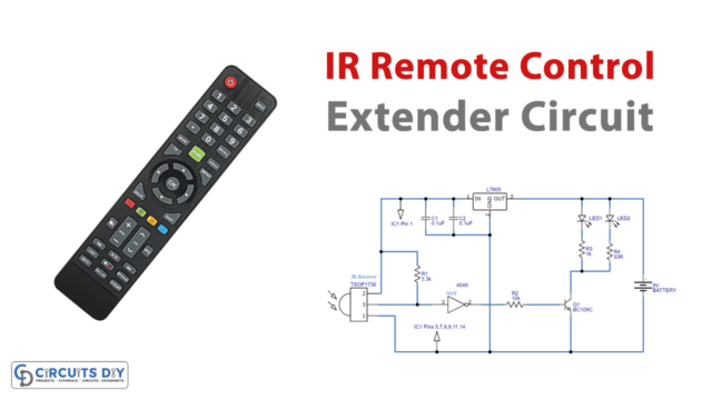 IR Remote Control Extender Circuit