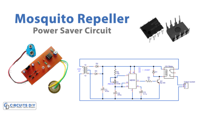 Mosquito Repeller Power Saver Circuit