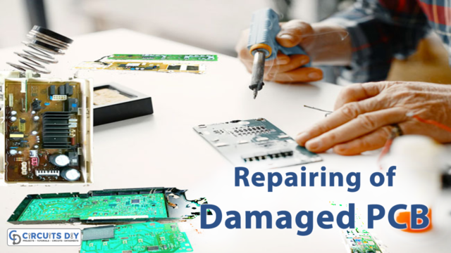 Repairing of Damaged PCB