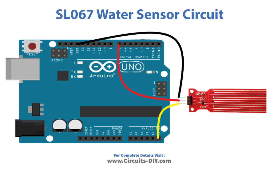 Solu SL067 Water Sensor - Arduino Tutorial