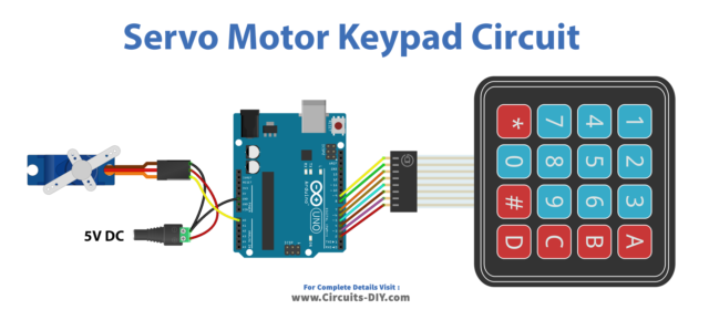 Servo Motor with Keypad - Arduino Tutorial