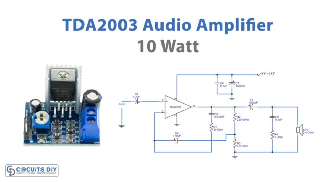 TDA2003 10W Audio Amplifier Circuit