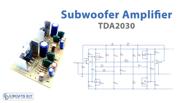 TDA2030 Subwoofer Amplifier Circuit