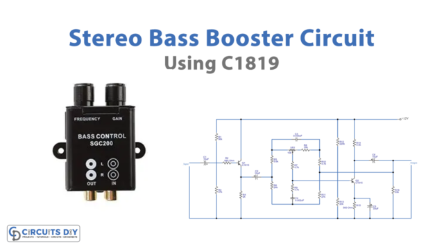 Transistor Stereo Bass Booster Circuit C1815