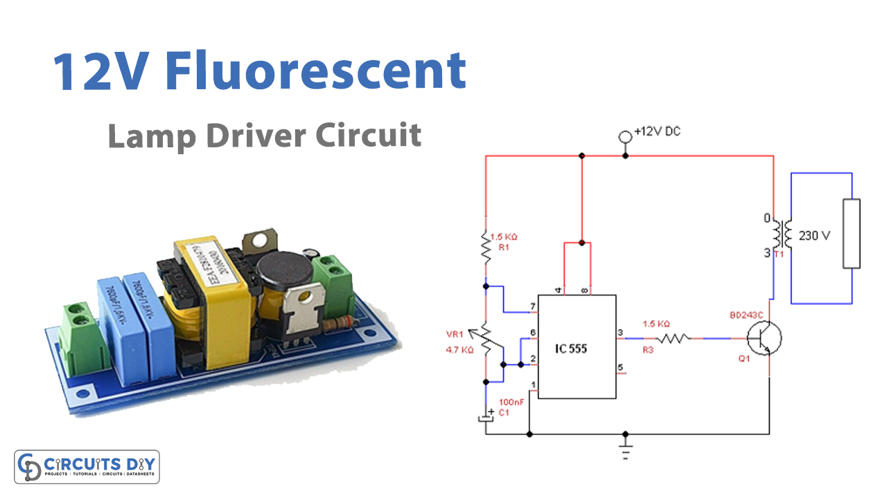 12V Fluorescent Lamp Driver