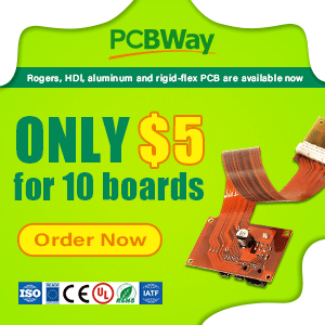 PCBWay Sponsored Banner