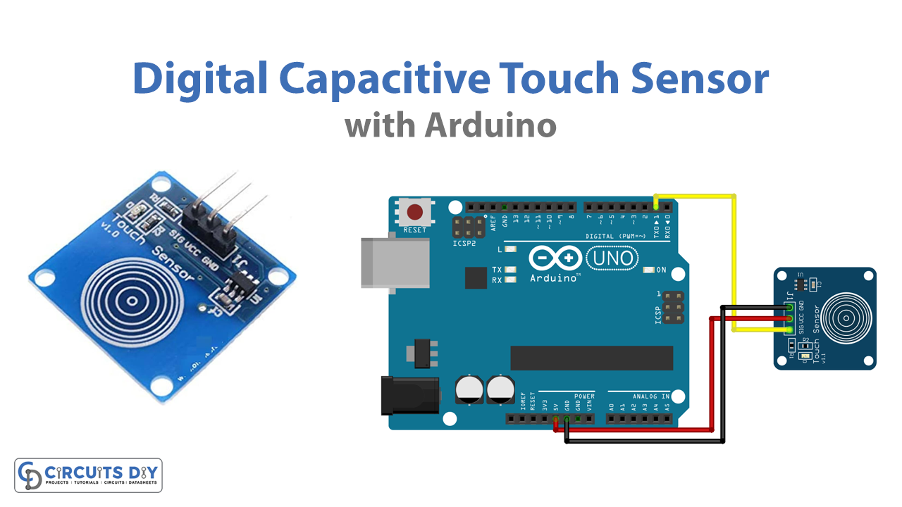 Digital Capacitive Touch Sensor Arduino Interface