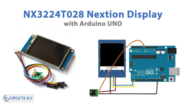 How to Interface NX3224T028 Nextion Display with Arduino UNO