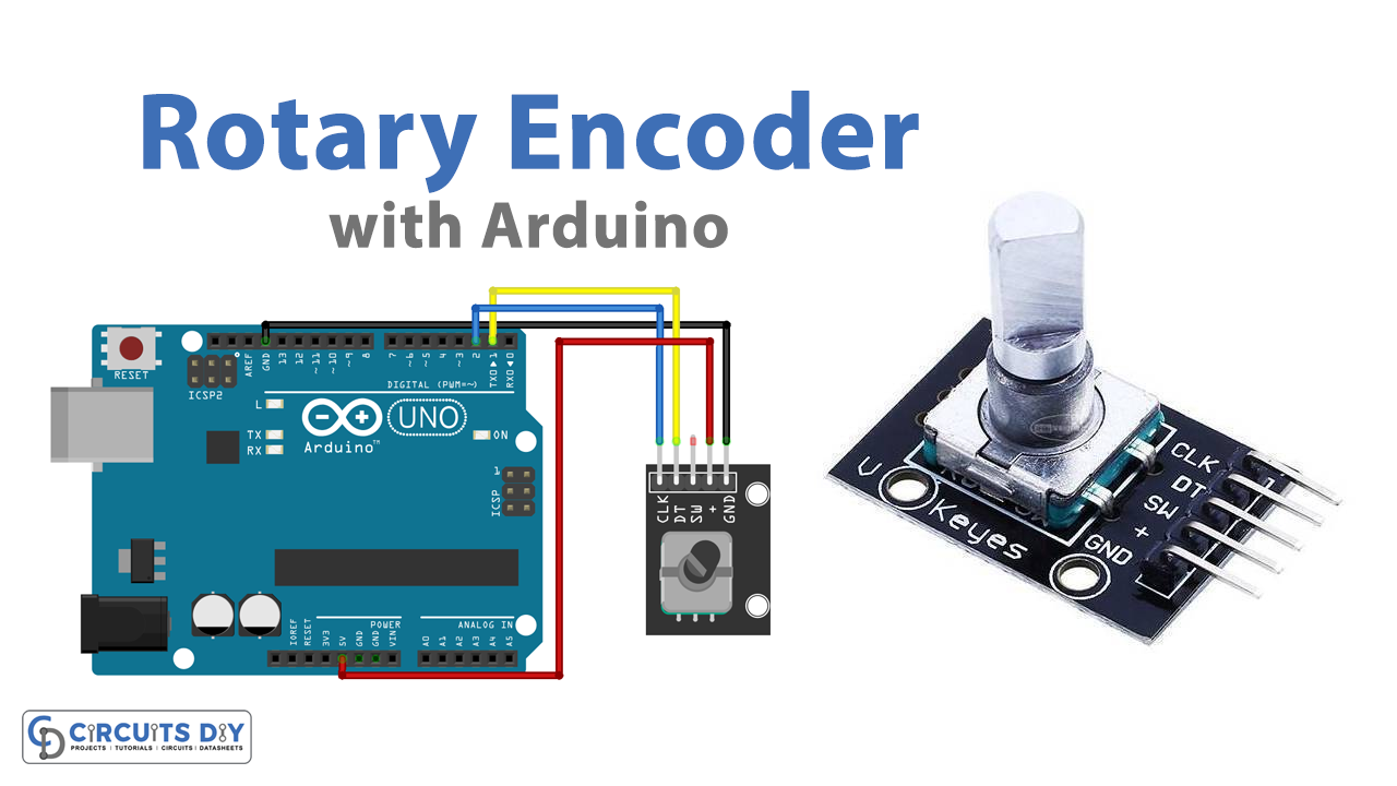 Interfacing Rotary Encoder with Arduino