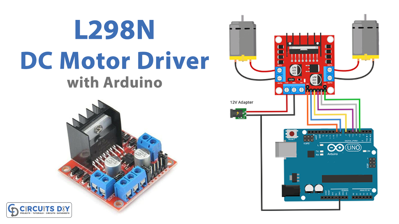 L298N DC Motor Driver Module with Arduino