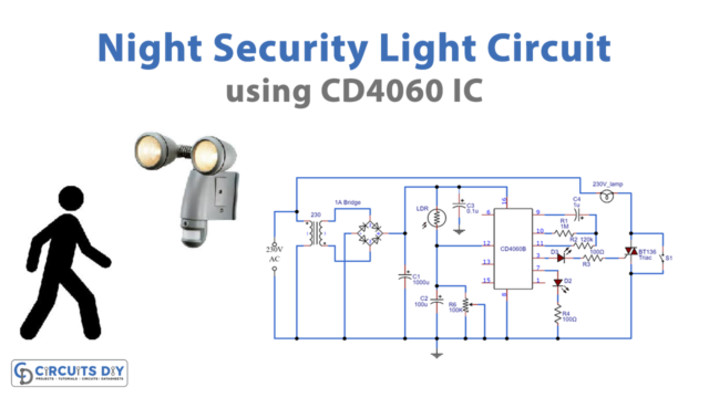Night Security Light Circuit