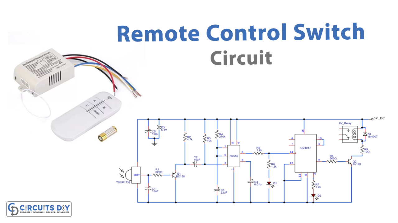 Remote Control Switch Circuit