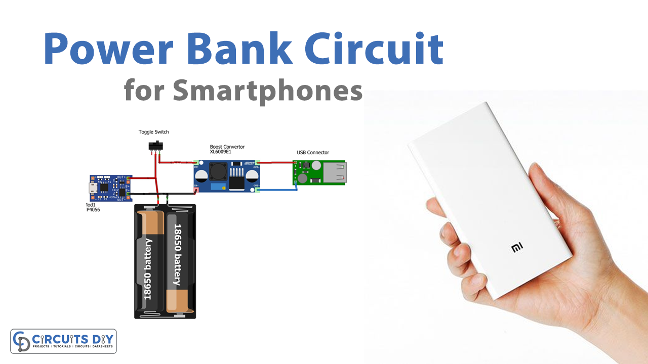 Smartphone Power Bank Circuit